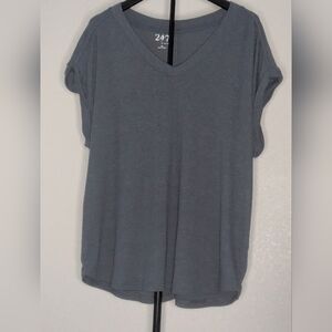 Maurices XL Tee In Slate Blue